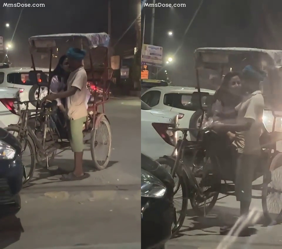 Rickshaw Man Poolai Public Placelil Thadavum Aripu